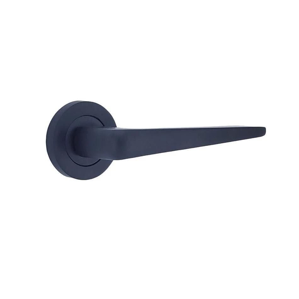 Yüksel Roma Rozetli Mat Siyah Oda Kolu 842-21