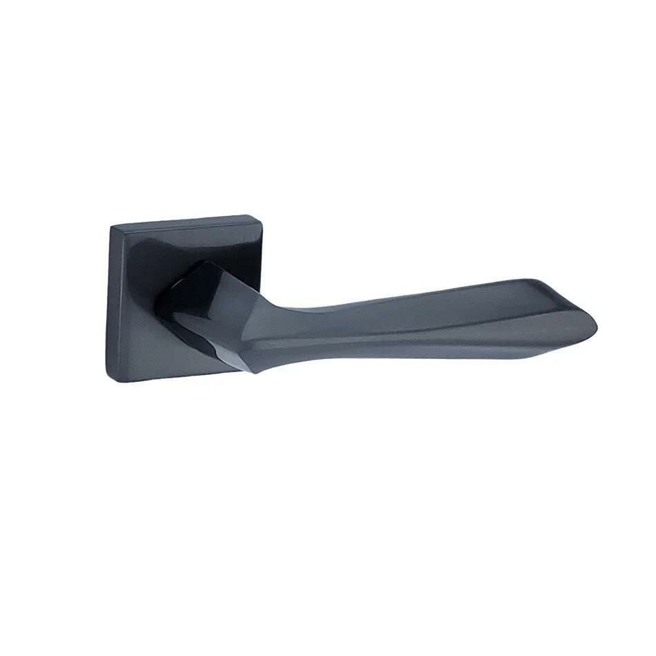 Yüksel Keops İtalyan Kare Rozetli Antrasit Wc Kolu