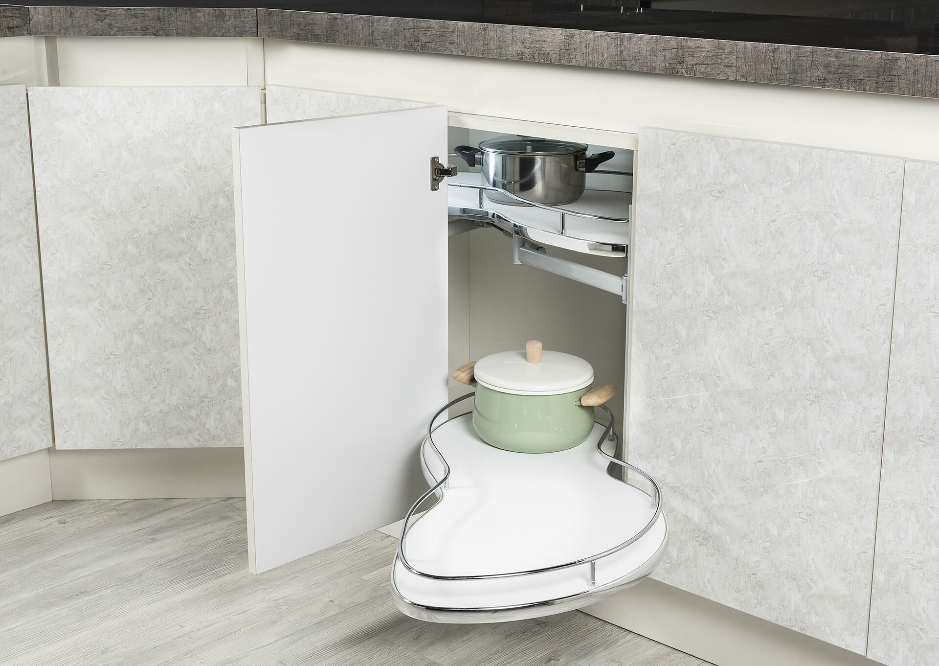 Starax Döner Körköşe Ahş.Tablalı Sol S-3013-C