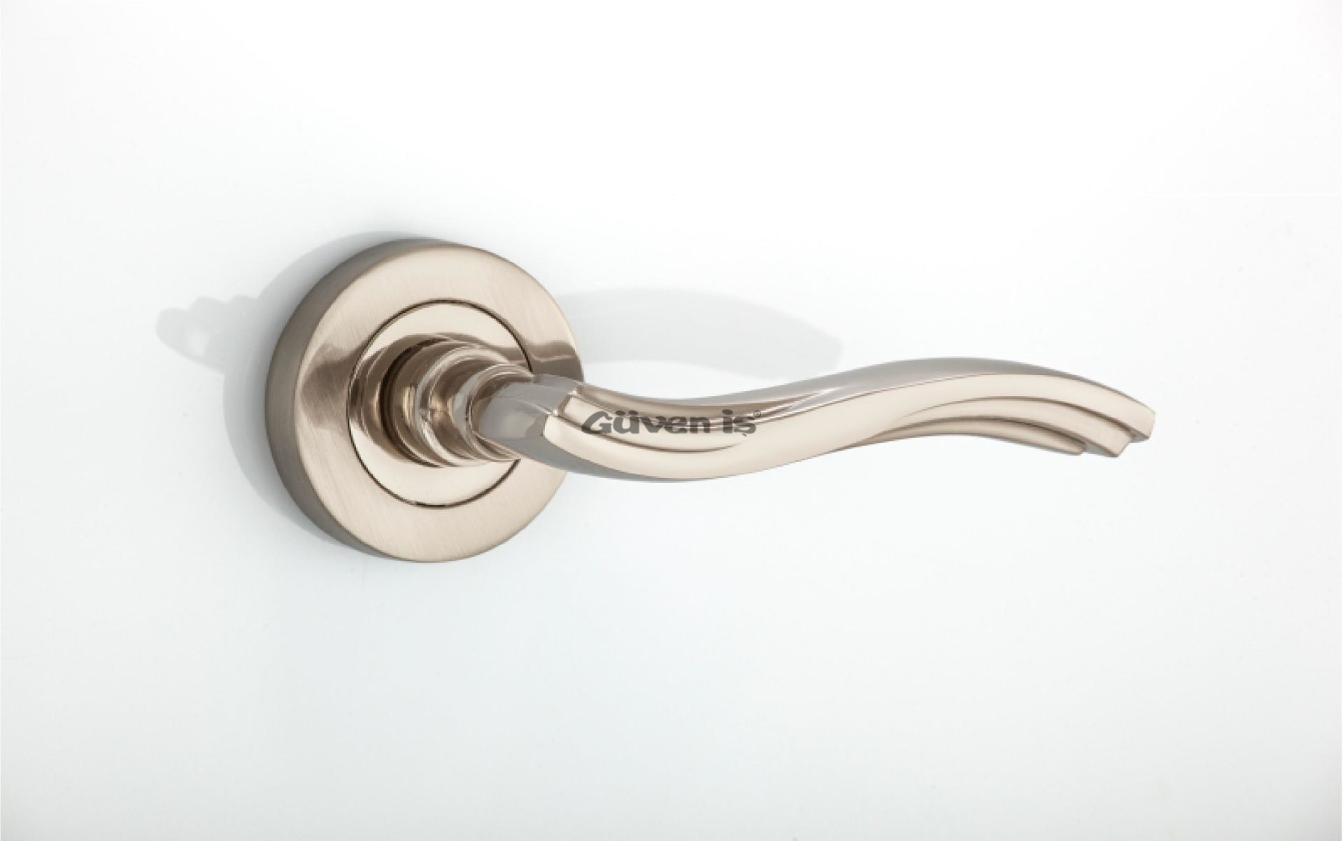 Doraks Yakut Rozetli Wc Kapı Kolu Nik/Stn