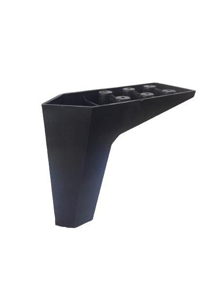 Mobilya Ayağı Endel Ayak 12 cm Siyah Mesir