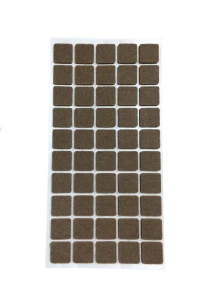 Yapışkanlı Keçe 20*20 Kare