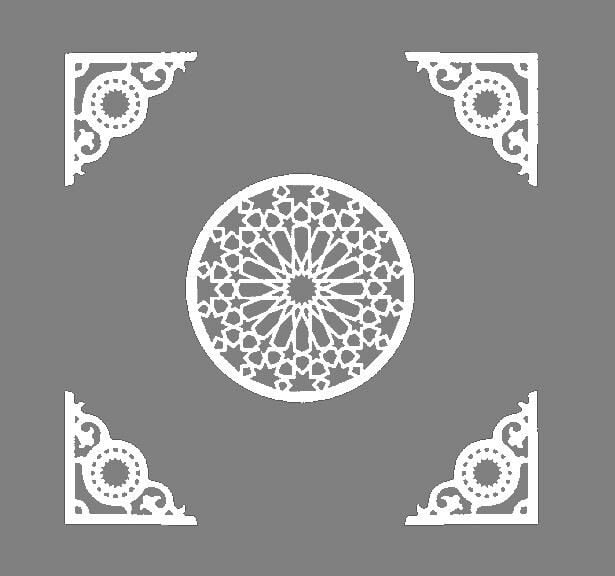 Ahşap Dekor Küçük Beyaz Köşe