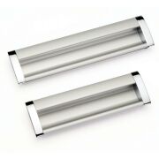 Özsan Y Gömme Kulp 160 mm Krom+Matkrom