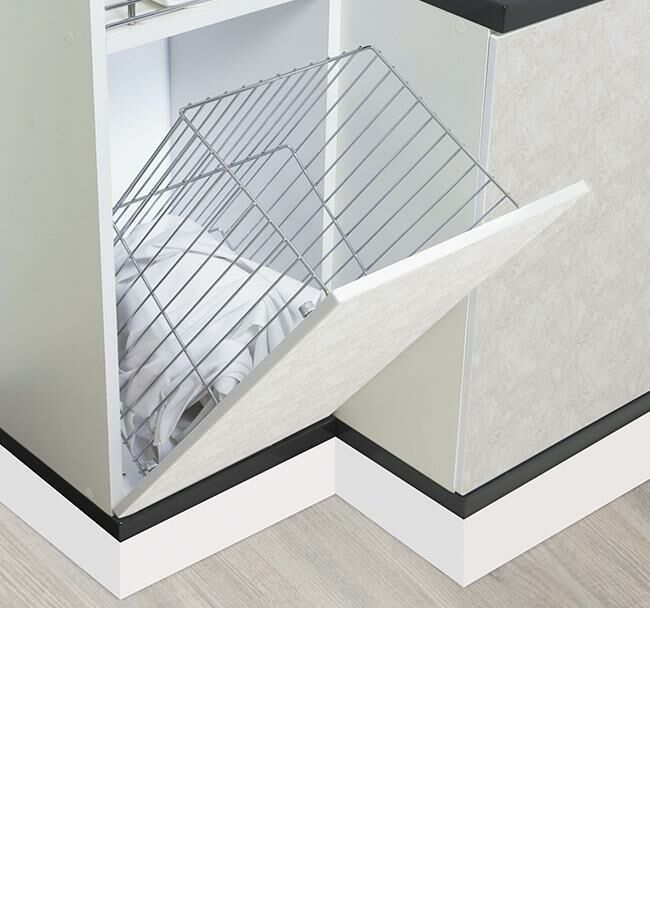 Starax Çamaşır Sepeti  K.Monte 40 cm 33x29x50 S-8013-C