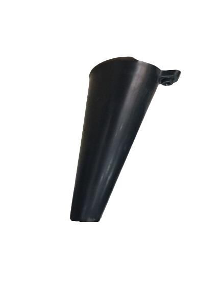 Mobilya Ayağı Konik Açılı Ayak 12 cm Siyah Mesir